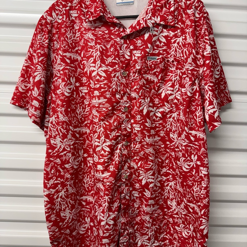 Pfg Red Christmas Men's Shirt